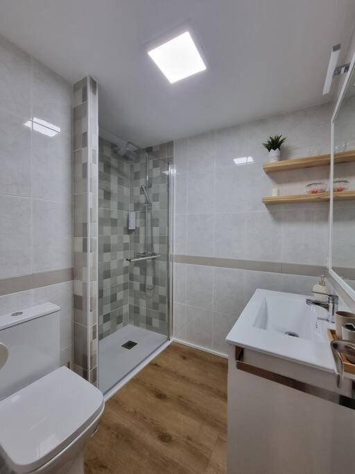 Aguadulce, Apto Santa Monica 2 Hab Con Terraza, Aire, Wifi, A 5 Min De La Playa Агуадульсе Екстер'єр фото