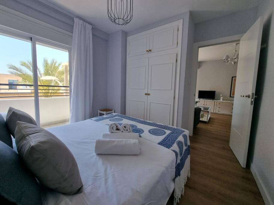 Aguadulce, Apto Santa Monica 2 Hab Con Terraza, Aire, Wifi, A 5 Min De La Playa Агуадульсе Екстер'єр фото