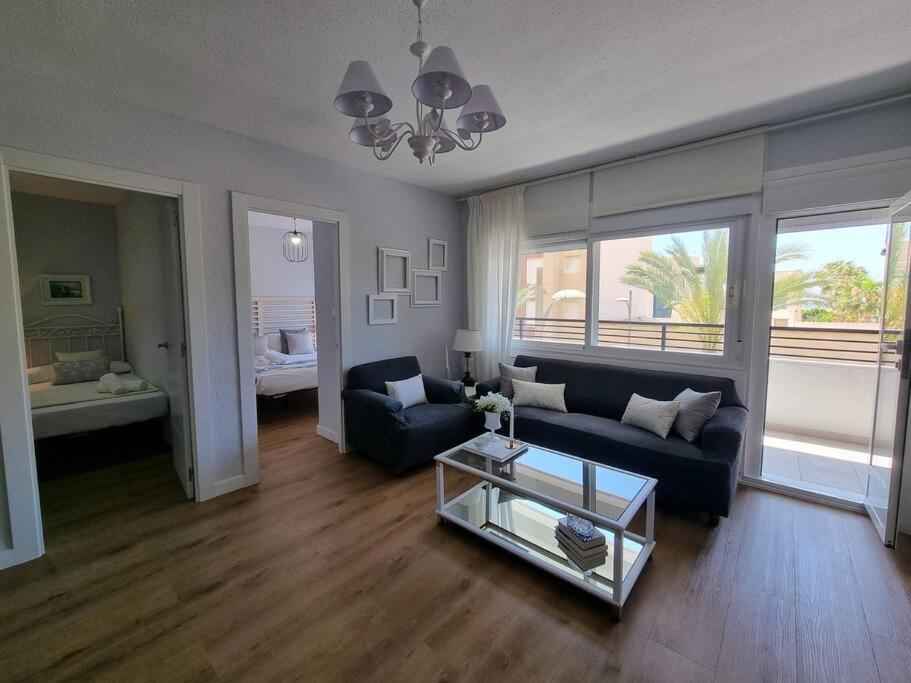 Aguadulce, Apto Santa Monica 2 Hab Con Terraza, Aire, Wifi, A 5 Min De La Playa Агуадульсе Екстер'єр фото